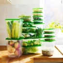 1 Set Ikea Food Saver Container 17 Pcs